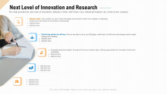Next Level Of Innovation And Research Ppt Slides Skills PDF