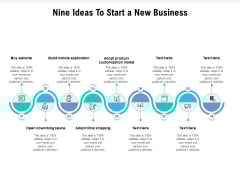 Nine Ideas To Start A New Business Ppt PowerPoint Presentation Portfolio File Formats PDF Nine Ideas To Start A New Business Ppt PowerPoint Presentation Portfolio File Formats PDF