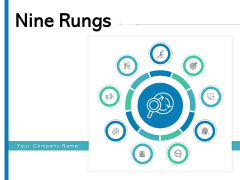 Nine Rungs Goal Marketing Ppt PowerPoint Presentation Complete Deck