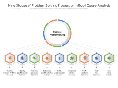 Nine Stages Of Problem Solving Process With Root Cause Analysis Ppt PowerPoint Presentation Slides Clipart PDF Nine Stages Of Problem Solving Process With Root Cause Analysis Ppt PowerPoint Presentation Slides Clipart PDF