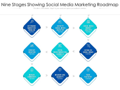 Nine Stages Showing Social Media Marketing Roadmap Ppt PowerPoint Presentation File Good PDF Nine Stages Showing Social Media Marketing Roadmap Ppt PowerPoint Presentation File Good PDF