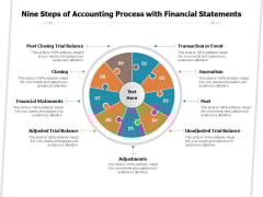 Nine Steps Of Accounting Process With Financial Statements Ppt PowerPoint Presentation Ideas Maker Nine Steps Of Accounting Process With Financial Statements Ppt PowerPoint Presentation Ideas Maker