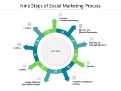 Nine Steps Of Social Marketing Process Ppt PowerPoint Presentation Gallery Influencers PDF Nine Steps Of Social Marketing Process Ppt PowerPoint Presentation Gallery Influencers PDF
