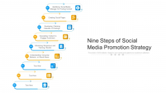 Nine Steps Of Social Media Promotion Strategy Ppt PowerPoint Presentation Icon Example PDF Nine Steps Of Social Media Promotion Strategy Ppt PowerPoint Presentation Icon Example PDF