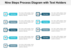 Nine Steps Process Diagram With Text Holders Ppt PowerPoint Presentation Professional Picture Nine Steps Process Diagram With Text Holders Ppt PowerPoint Presentation Professional Picture