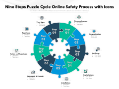Nine Steps Puzzle Cycle Online Safety Process With Icons Ppt PowerPoint Presentation Professional Structure PDF Nine Steps Puzzle Cycle Online Safety Process With Icons Ppt PowerPoint Presentation Professional Structure PDF