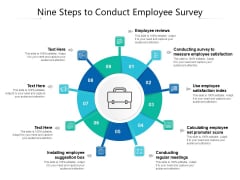 Nine Steps To Conduct Employee Survey Ppt PowerPoint Presentation File Samples PDF Nine Steps To Conduct Employee Survey Ppt PowerPoint Presentation File Samples PDF
