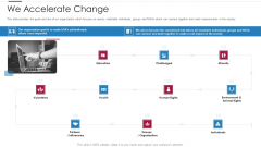 Non Profit Making Capital Raising Contributors We Accelerate Change Summary PDF Non Profit Making Capital Raising Contributors We Accelerate Change Summary PDF