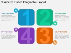 Numbered Cubes Infographic Layout Powerpoint Template Numbered Cubes Infographic Layout Powerpoint Template