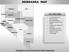 Nebraska PowerPoint Maps Nebraska PowerPoint Maps