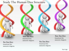 New Business Strategy Study The Human Dna Structure Concept