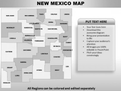 New Mexico PowerPoint Maps New Mexico PowerPoint Maps