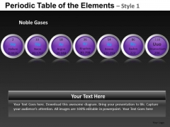Noble Gases Periodic Table Of The Elements PowerPoint Slides And Ppt Diagram Templates Noble Gases Periodic Table Of The Elements PowerPoint Slides And Ppt Diagram Templates