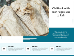 Old Book With Tear Pages Due To Rain Ppt PowerPoint Presentation File Outfit PDF Old Book With Tear Pages Due To Rain Ppt PowerPoint Presentation File Outfit PDF