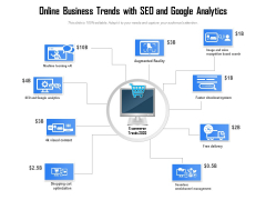 Online Business Trends With SEO And Google Analytics Ppt PowerPoint Presentation Summary Infographic Template PDF Online Business Trends With SEO And Google Analytics Ppt PowerPoint Presentation Summary Infographic Template PDF