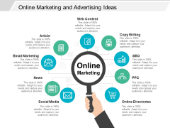 Online Marketing And Advertising Ideas Ppt Powerpoint Presentation Outline Design Ideas Online Marketing And Advertising Ideas Ppt Powerpoint Presentation Outline Design Ideas