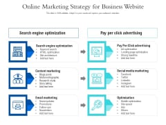 Online Marketing Strategy For Business Website Ppt PowerPoint Presentation Gallery Good PDF Online Marketing Strategy For Business Website Ppt PowerPoint Presentation Gallery Good PDF