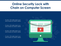 Online Security Lock With Chain On Computer Screen Ppt PowerPoint Presentation Infographic Template Brochure PDF Online Security Lock With Chain On Computer Screen Ppt PowerPoint Presentation Infographic Template Brochure PDF