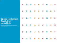 Online Settlement Revolution Icons Slide Microsoft PDF Online Settlement Revolution Icons Slide Microsoft PDF
