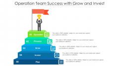 Operation Team Success With Grow And Invest Ppt Infographic Template Example Topics PDF Operation Team Success With Grow And Invest Ppt Infographic Template Example Topics PDF