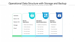 Operational Data Structure With Storage And Backup Ppt PowerPoint Presentation Gallery Master Slide PDF Operational Data Structure With Storage And Backup Ppt PowerPoint Presentation Gallery Master Slide PDF