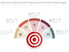 Operational Objectives With Target Analysis Powerpoint Slide Designs Operational Objectives With Target Analysis Powerpoint Slide Designs