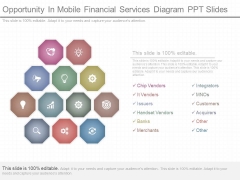 Opportunity In Mobile Financial Services Diagram Ppt Slides Opportunity In Mobile Financial Services Diagram Ppt Slides