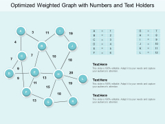 Optimized Weighted Graph With Numbers And Text Holders Ppt PowerPoint Presentation Outline Picture Optimized Weighted Graph With Numbers And Text Holders Ppt PowerPoint Presentation Outline Picture