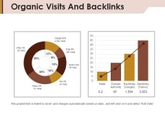 Organic Visits And Backlinks Ppt PowerPoint Presentation Layouts Graphics Organic Visits And Backlinks Ppt PowerPoint Presentation Layouts Graphics