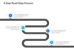 Organization Manpower Management Technology 4 Step Road Map Process Ppt Icon Show PDF