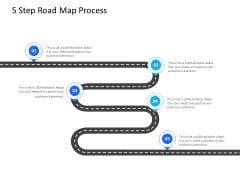 Organization Manpower Management Technology 5 Step Road Map Process Ppt Styles Graphic Tips PDF