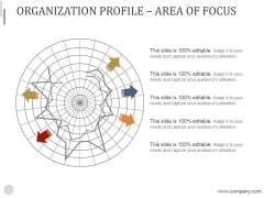 Organization Profile Area Of Focus Ppt PowerPoint Presentation Slides