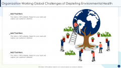 Organization Working Global Challenges Of Depleting Environmental Health Download PDF
