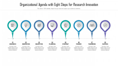 Organizational Agenda With Eight Steps For Research Innovation Ppt Gallery Designs PDF Organizational Agenda With Eight Steps For Research Innovation Ppt Gallery Designs PDF
