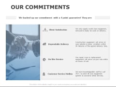 Our Commitments Service Ppt PowerPoint Presentation Pictures Example Introduction Our Commitments Service Ppt PowerPoint Presentation Pictures Example Introduction