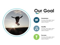 Our Goal Employee Value Proposition Ppt PowerPoint Presentation Slides Backgrounds