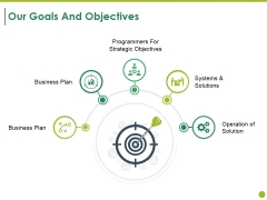 Our Goals And Objectives Ppt PowerPoint Presentation File Professional