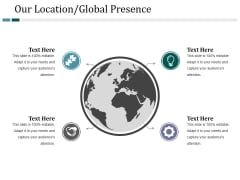 Our Location Global Presence Ppt PowerPoint Presentation Infographics Model