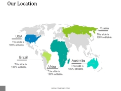 Our Location Ppt PowerPoint Presentation Professional Our Location Ppt PowerPoint Presentation Professional