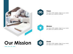 Our Mission Vision Goals Ppt PowerPoint Presentation Visual Aids Summary