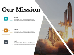 Our Mission Vision Goel Ppt PowerPoint Presentation Sample