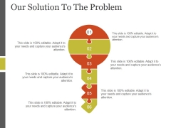 Our Solution To The Problem Template 1 Ppt PowerPoint Presentation Picture Our Solution To The Problem Template 1 Ppt PowerPoint Presentation Picture