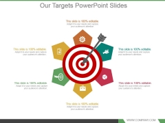 Our Targets Powerpoint Slides Our Targets Powerpoint Slides