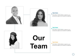 Our Team Introduction Ppt PowerPoint Presentation Layouts Clipart Images
