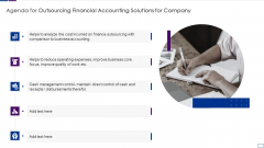 Outsourcing Financial Accounting Solutions For Company Agenda For Outsourcing Rules PDF