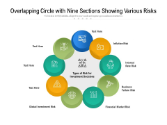Overlapping Circle With Nine Sections Showing Various Risks Ppt PowerPoint Presentation Gallery Infographic Template PDF Overlapping Circle With Nine Sections Showing Various Risks Ppt PowerPoint Presentation Gallery Infographic Template PDF