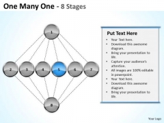 One Many Stages Sales Marketing Theme Ppt Top Business Plan Software PowerPoint Templates