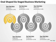 Oval Shaped Six Staged Business Marketing Ppt Realtor Plan PowerPoint Slides