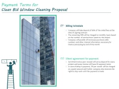 Payment Terms For Clean Bid Window Cleaning Proposal Ppt Infographic Template Infographic Template PDF Payment Terms For Clean Bid Window Cleaning Proposal Ppt Infographic Template Infographic Template PDF