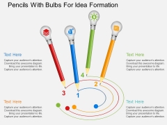 Pencils With Bulbs For Idea Formation Powerpoint Templates Pencils With Bulbs For Idea Formation Powerpoint Templates